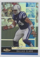 2008 Topps Finest Blue Refractor/X-Fractor Dallas Clark #89 0a1