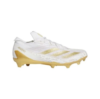 Herren Adidas Adizero Electric Cleated Fußballschuhe weiß/gold IE4416 Größe UK 11