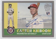 2019 Archives Fan Favorite 1960 Design Silver 30/99 Carter Kieboom Auto 6ki