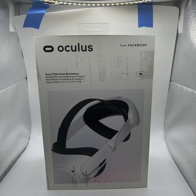 Meta Oculus Quest 2 Elite Strap VR Headset Controller W/Battery NEW