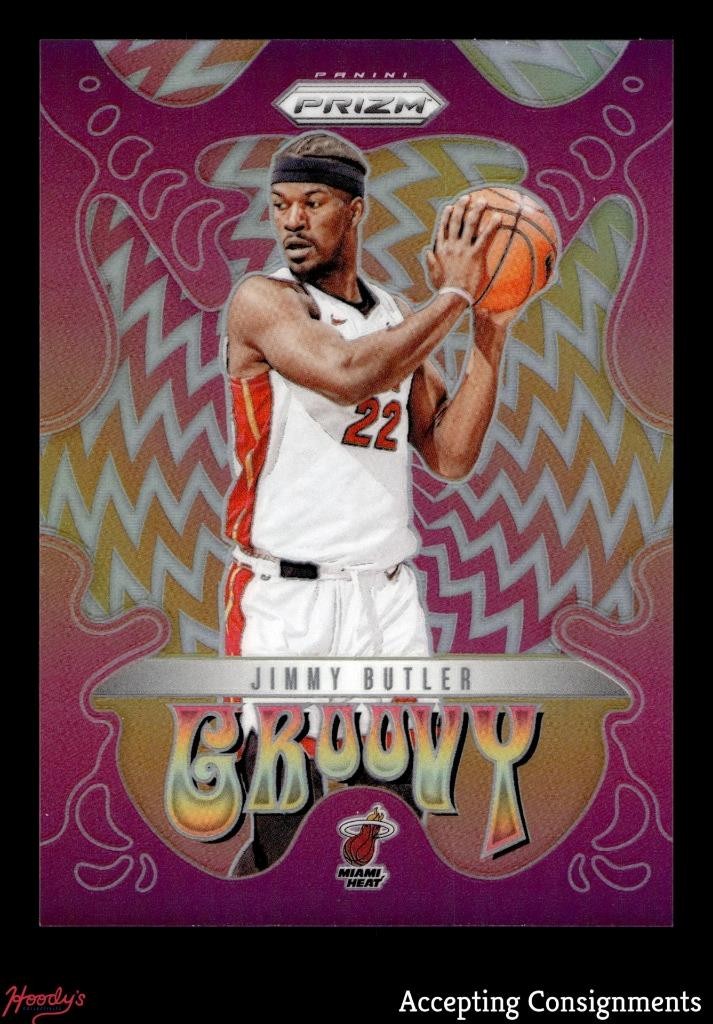 2024-25 Panini Prizm Groovy #7 Jimmy Butler SP Heat