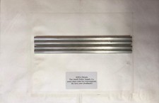 4 Pieces 3/8" Aluminum 6061 Round Rod 12" Long T6511 .375 Solid Lathe Bar Stock