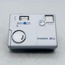 MINOLTA DiMAGE X20 Compact Digital Camera Tested Working Seller Japan
