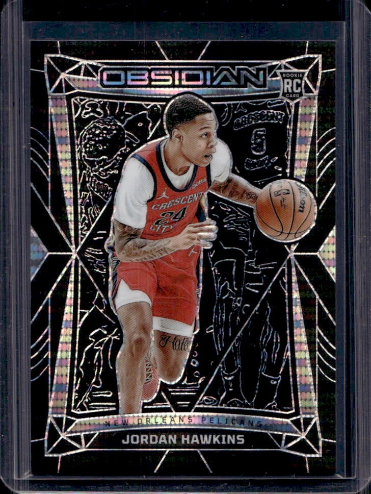 2023-24 Obsidian Jordan Hawkins RC Electric Etch International Rookie #93