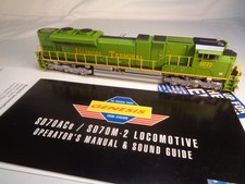 HO Scale Athearn Genesis Norfolk ITC Heritage SD70ACe Diesel Engine #1072-Sound
