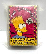 Topps The Simpsons 1990 Trading Cards Lot 100+ Cards / Stickers Vintage