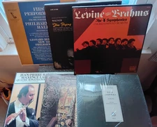 Classical Album 13 Lot NM Vinyl  Philharmonic Wagner Bach Brahms Symphonies Etc