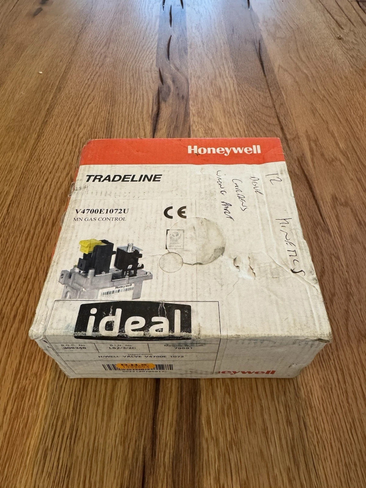 Honeywell V4700E1072U Gas Control Valve Ideal 308348 Brand New In Box