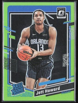 2023-24 Donruss Optic Jett Howard Lime Green Prizm Rookie /149 #240 Magic