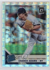 2019 Panini Donruss Optic Rated Rookies Pandora Prizm 4/99 Chance Adams #63 y0i