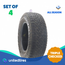 Set Of 4 Used 28565r18 Falken Wildpeak At3w 116t - 5.5-7.532 Set Of 4 Used 28565r18 Falken Wildpeak At3w 116t - 5.5-7.532
