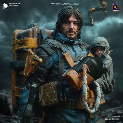 Sam Porter Bridges Death Stranding 1/8 1/6 3D Print Resin Figure Unpainted / Pai