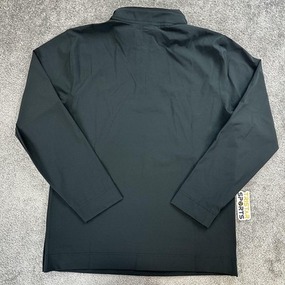 Nike Football Coaches Pullover Jacket Mens Medium 1/4 Zip Hooded