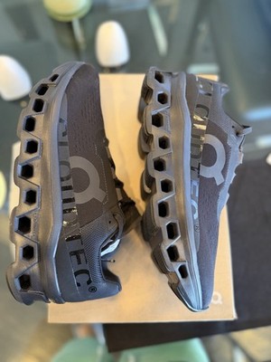 On Cloudmonster Running Shoes - All Black - Men's Size 10 (Gen 1) - New In Box