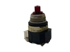 USED Allen Bradley 2 Pos 120V 1.2W Illuminated Red Selector Switch 800T-16HX2KB6