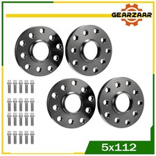 30mm 4x15mm Spurverbreiterung für VW 5x100 5x112 + Radschrauben Spurplatten