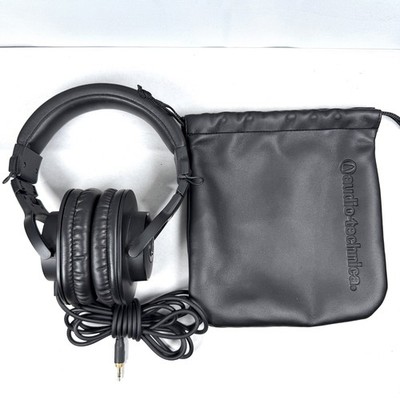 Audio-Technica ATH-M30x Black Over-Ear Headphones 3.5mm Adjustable Headband