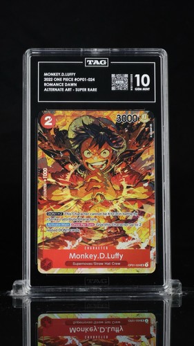 Monkey.D.Luffy (Parallel) graded TAG 10 for sale on eBay