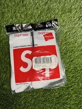 Hanes 4 Pack Socks White