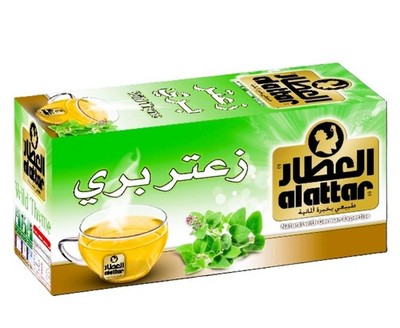 Alattar Natural Wild Thyme Tea 20 Bags شاي العطار زعتر بري