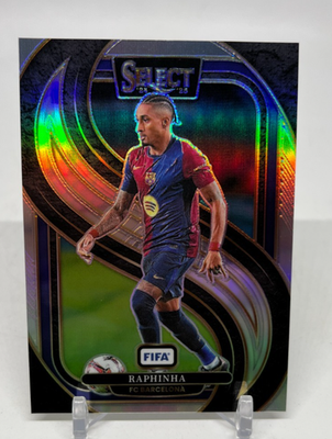 2024-25 Panini Select FIFA Raphinha Mezzanine #105 Silver Prizm | eBay