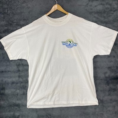 Vintage Billy Joel Elton John Face 2 Face Tour T Shirt XL Y2K Music