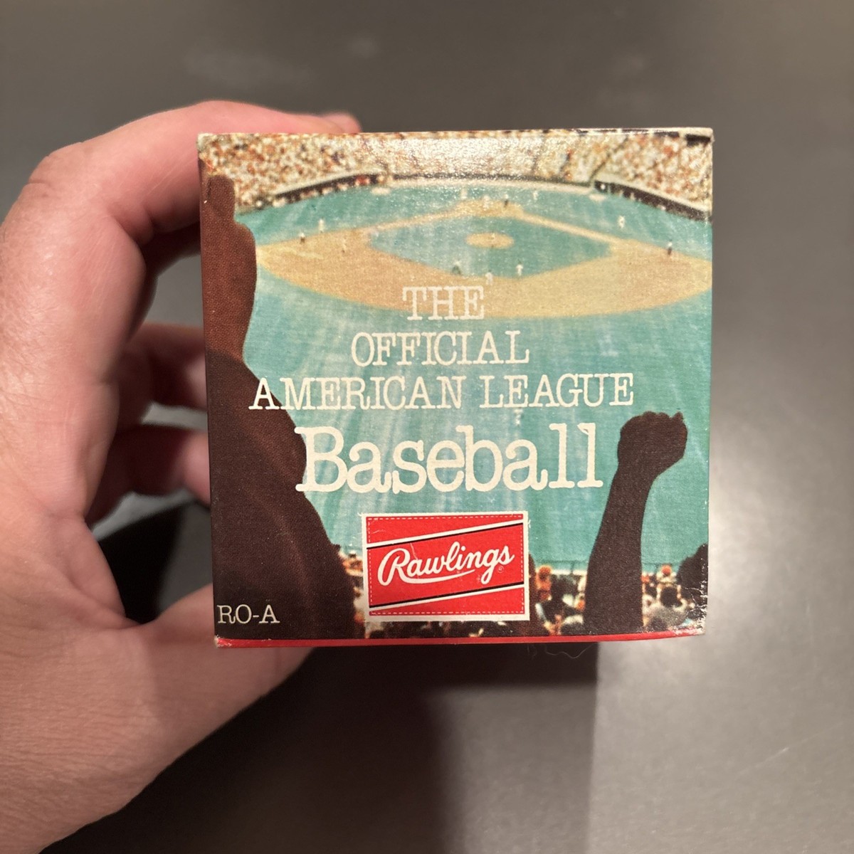 Balle De Baseball Rawlings Lee MacPhail – Ligue Américaine RO-A Vintage