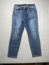 Judy Blue Slim Fit Jeans Women's 16W Medium Wash High Rise Stretch Denim Blue