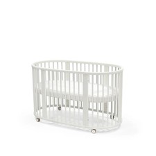Stokke Sleepi Crib V2 Oval With Mattress And Three Fitted Sheet