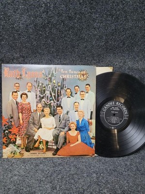 Vintage Ruth Lyons Ten Tunes Of Christmas 12'' Black Vinyl LP Record 33 RPM Xmas