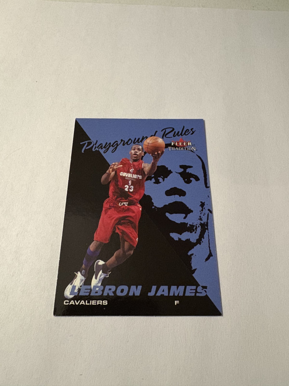 2003-2004 Fleer Tradition Playground Rules Lebron James #1PR EXMT