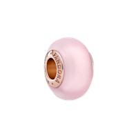 Pandora Moments Charm Murano-Glas Rosa Matt 789421C00