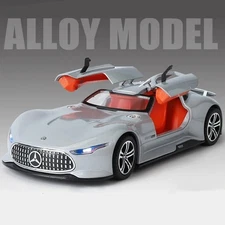 1:24 Vision GT Concept Sports Car Model – Diecast Metal Toy with Sound & Light