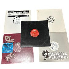 Hip-Hop Record Set D.I.T.C Jay-Z Beyoncé Slick Rick Coolio Vinyl Collection