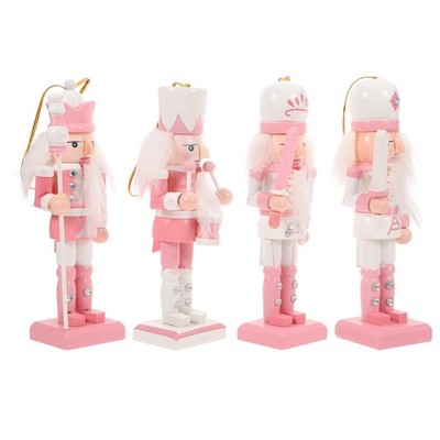 4 Pcs Nussknacker-Weihnachtsdekoration Weihnachtsknacker -Figuren