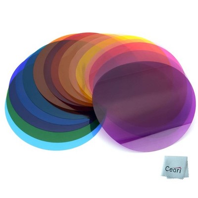 V11C Color Effect Gel Set for Use with AK-R16 Diffuser Plate for V1-C, V1-N, ...