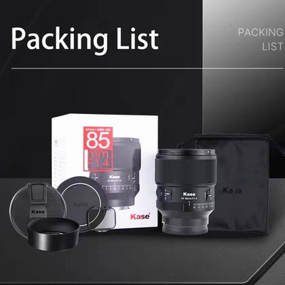Kase AF 85mm F1.4 Full Frame Large Aperture Prime Lens for Sony E