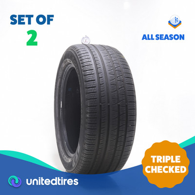 Set of (2) Used 265/50R19 Pirelli Scorpion Verde NO 110V - 7.5/32