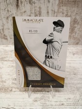 2017 Panini Immaculate Tommy Henrich #S-TH Jersey 45/99 New York Yankees