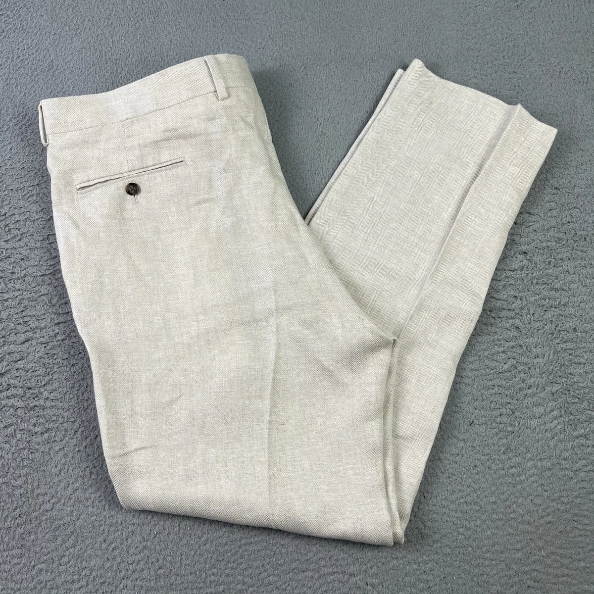 Brooks Brothers Regular Size Linen Pants for Men for sale | eBay