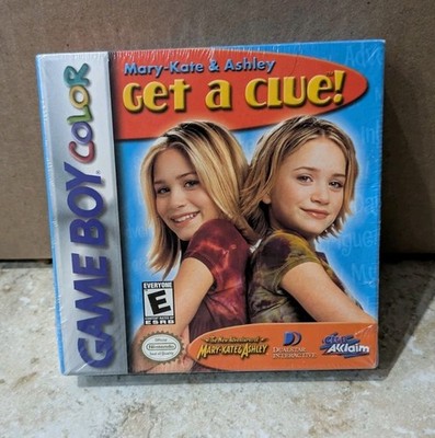 Mary-Kate & Ashley Get A Clue! Nintendo Gameboy Color - New, Sealed