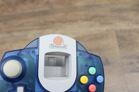 Official Sega Dreamcast Clear Blue Controller HKT-7700 Free Shipping