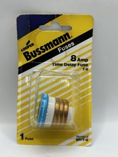 Bussmann 8 Amp Time Delay Fuse T-8 NIP