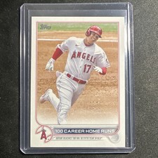 Topps 2022 Update Series Shohei Ohtani Angels 100 Career Home Runs #US92