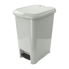 Slim Pedal Bin Waste Garbage Indoor Outdoor Kitchen Recycling Trash Dust Bins