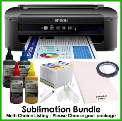 Sublimation Bundle: Epson WF-2110 Drucker (verschiedene Bundle Optionen)