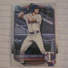 2025 Bowman Draft Chrome Gavin Fien Mojo Refractor #BDC-15 1st Bowman Prospects