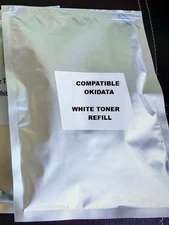 1x OKIDATA OKI PRO920WT PRO 920WT WHITE TONER REFILL  52123505
