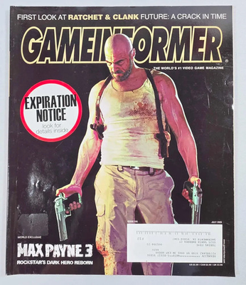 #ad #ad Game Informer Magazine July 2009 Issue 195 Max Payne 3 Aliens vs. Predator $11.99