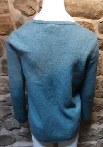 Kew Jumper Extra Large Blue Pocket Detail Pit To Pit 19" Sweater - Picture 3 of 7